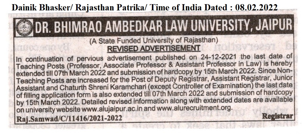 Dr. Bhimrao Ambedkar Law University